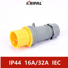 KRIPAL CE 인증 IP44 16A 220V 산업용 플러그 및 소켓