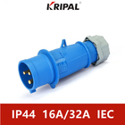 IP44 16A 220V 삼상 방수 산업 플러그 IEC 표준
