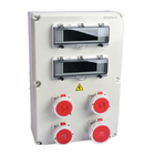 PC IP44 16A 전력 공급기 박스 일시적 보수 박스 IEC기준