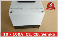 100A 변경 선택 스위치 방수 Ip65의 3개의 위치 로터리 스위치