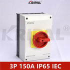 150A 3P IP65 산업적 방수 UKP 절연체 스위치 IEC기준
