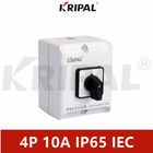 전기 전환 캠 스위치 4P 10A IP65 230-440V IEC 기준