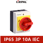 3P 10A 230-440V IP65 전기 부하 격리 스위치 UKP IEC 표준
