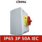 KRIPAL IP65 전기 회전하는 스위치 4 폴란드 40A 방수 IEC 기준