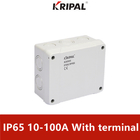 터미널이 있는 10-100Amp IP65 표면 실장 옥외 접속 배선함