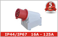 단일 위상 32A IP44 산업 마개/산업 전원 소켓