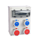 플라스틱 조합 전원 소켓 박스 16A 230V IP44 IEC기준